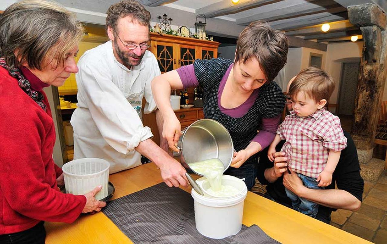 Ferienwohnung Erlebnis-Käse-Wohlfühl-Hof Rockingen Exterior foto
